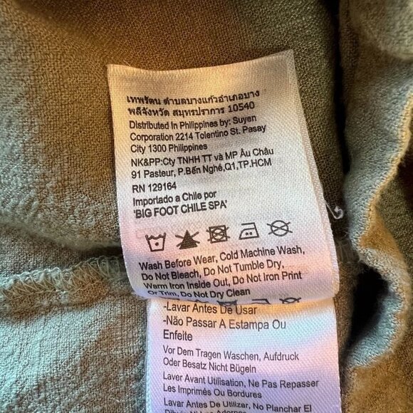 Cotton On Kids Sage Green Button Front Camp Shirt Size 6 - Picture 5 of 7